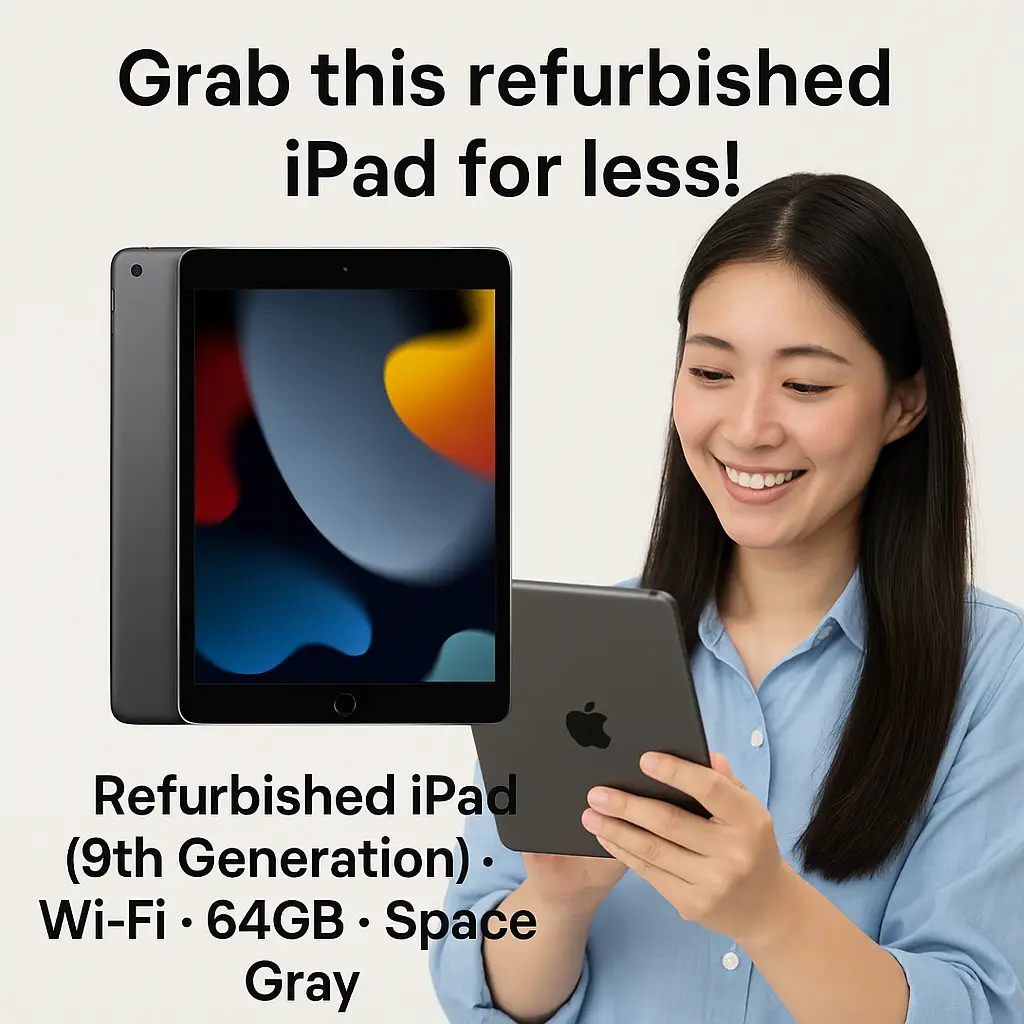 [Refurbished] Apple iPad (9th Generation)