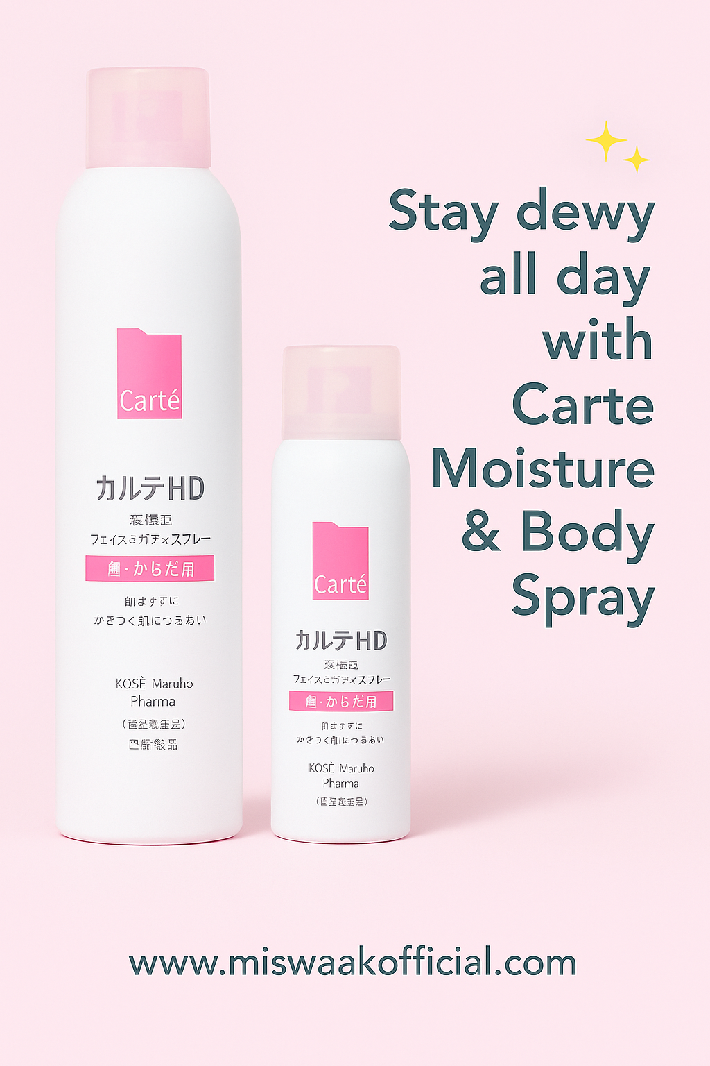 Carte Moisture & Body Spray