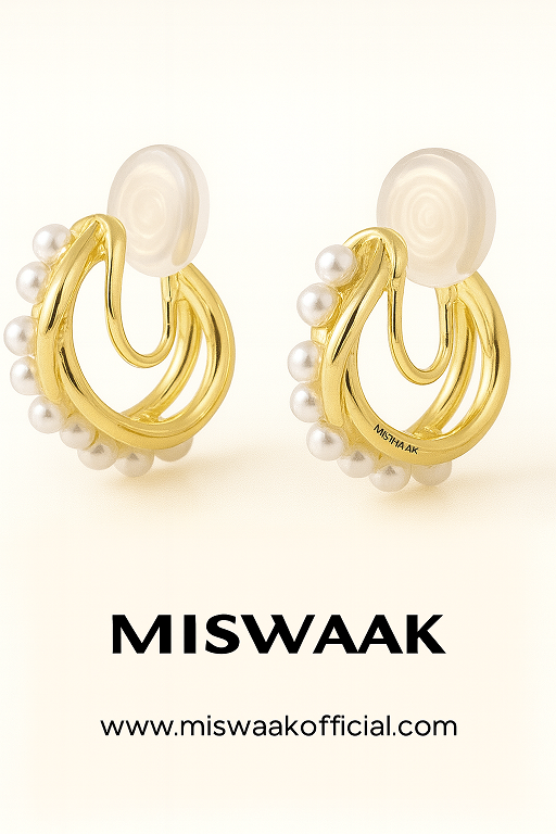 Liroyal Women’s Non-Piercing Earrings Gold